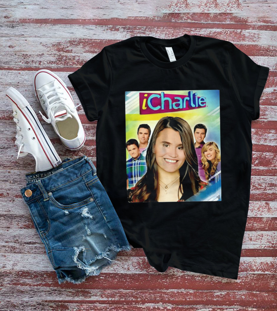 ICharlie Good Luck Charlie And ICarly Show Stars Cast T-Shirt