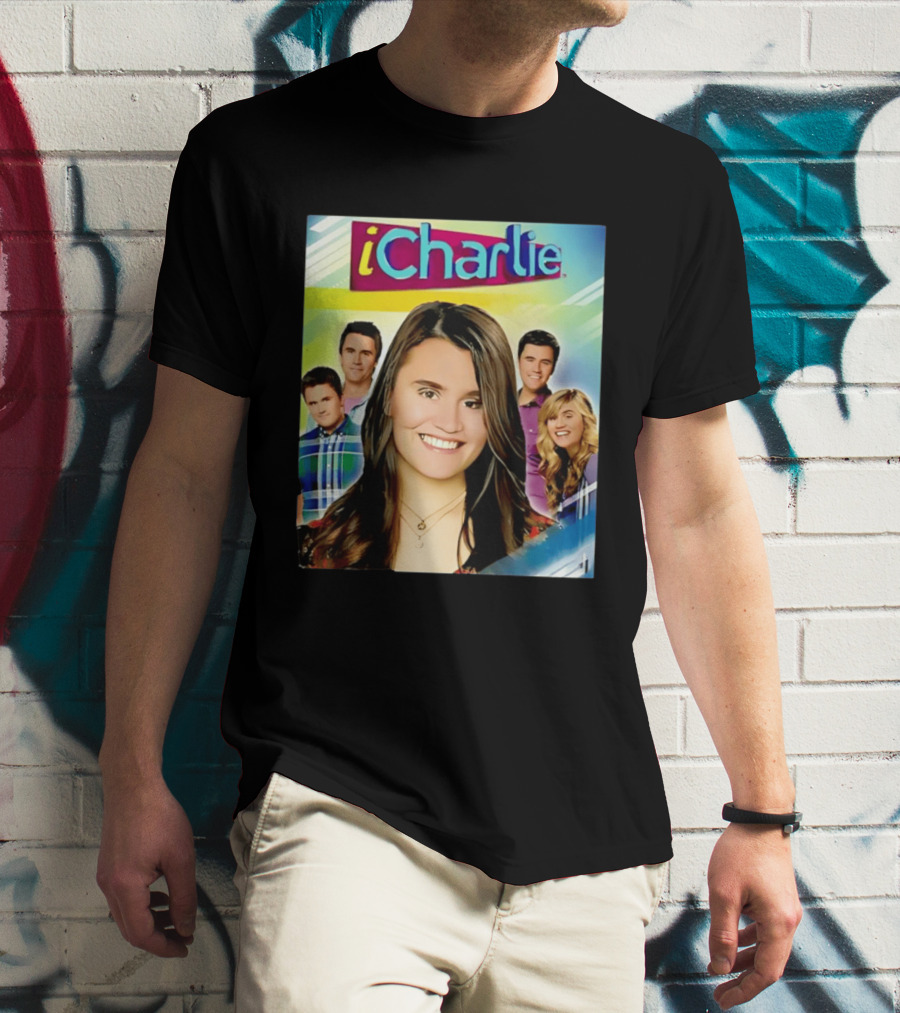 ICharlie Good Luck Charlie And ICarly Show Stars Cast T-Shirt