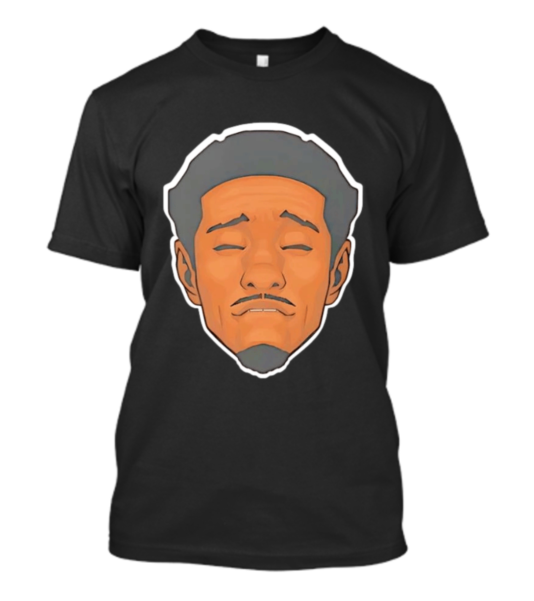 Klay Thompson Eyes Closed NBA Focus T-Shirt