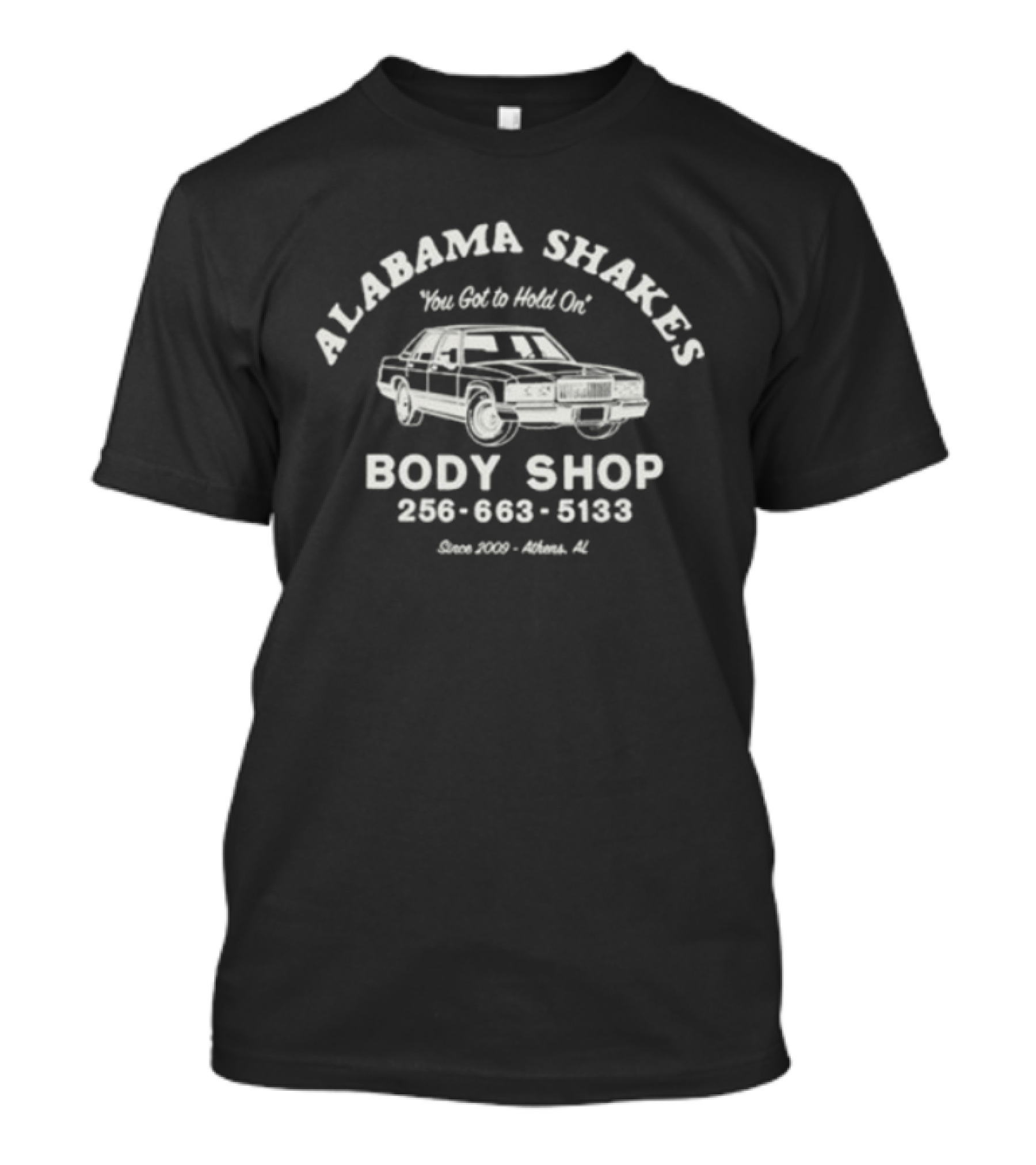 Alabama Shakes Body Shop Vintage Auto Repair You Oughta Fix Ol' Since 2020 Athens AL T-Shirt