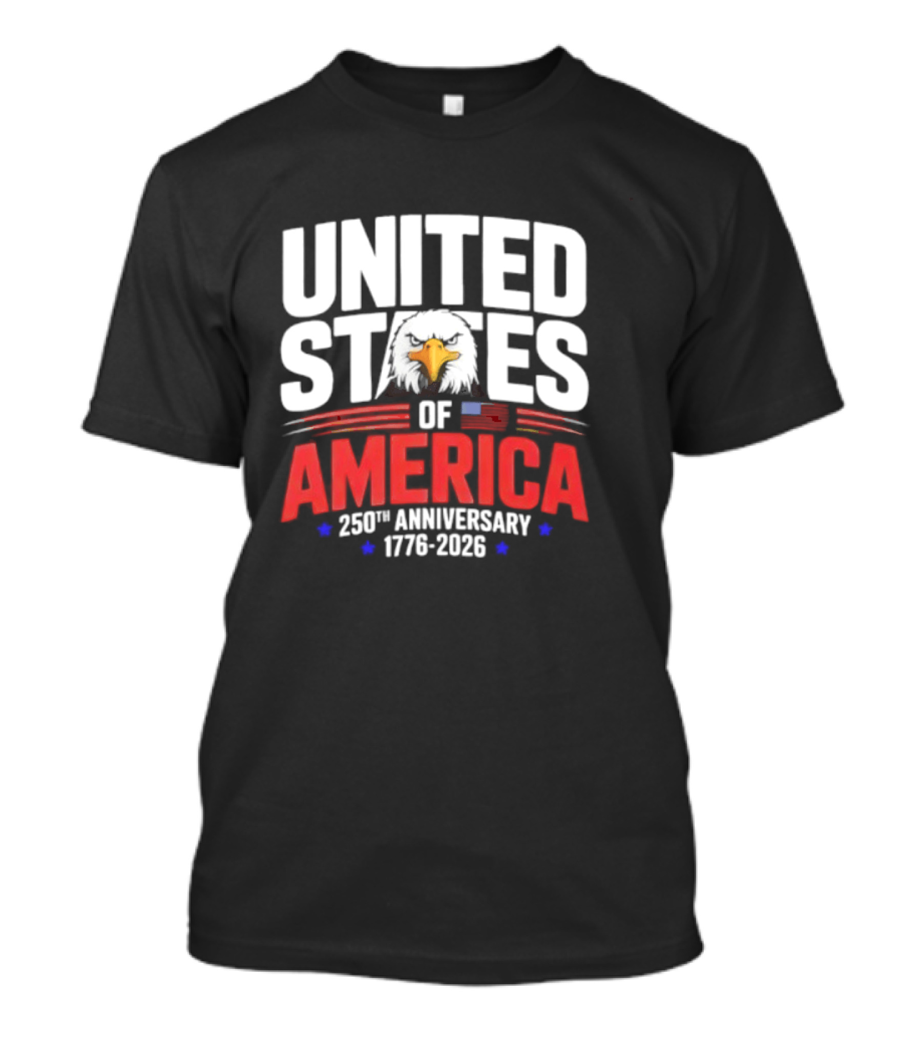 United States Of America 250th Anniversary 1776 2026 Celebration T-Shirt