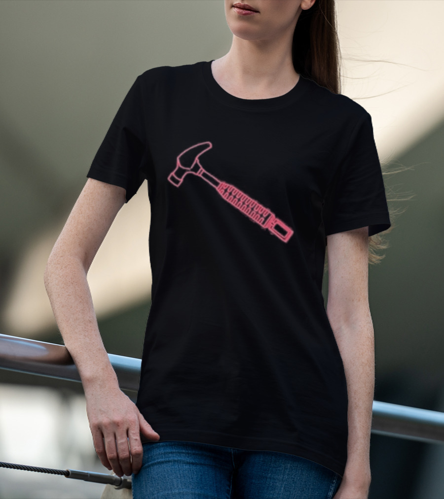 Dorohedoro Shin El Corazon Steady Hands Unique Pink Hammer T-Shirt