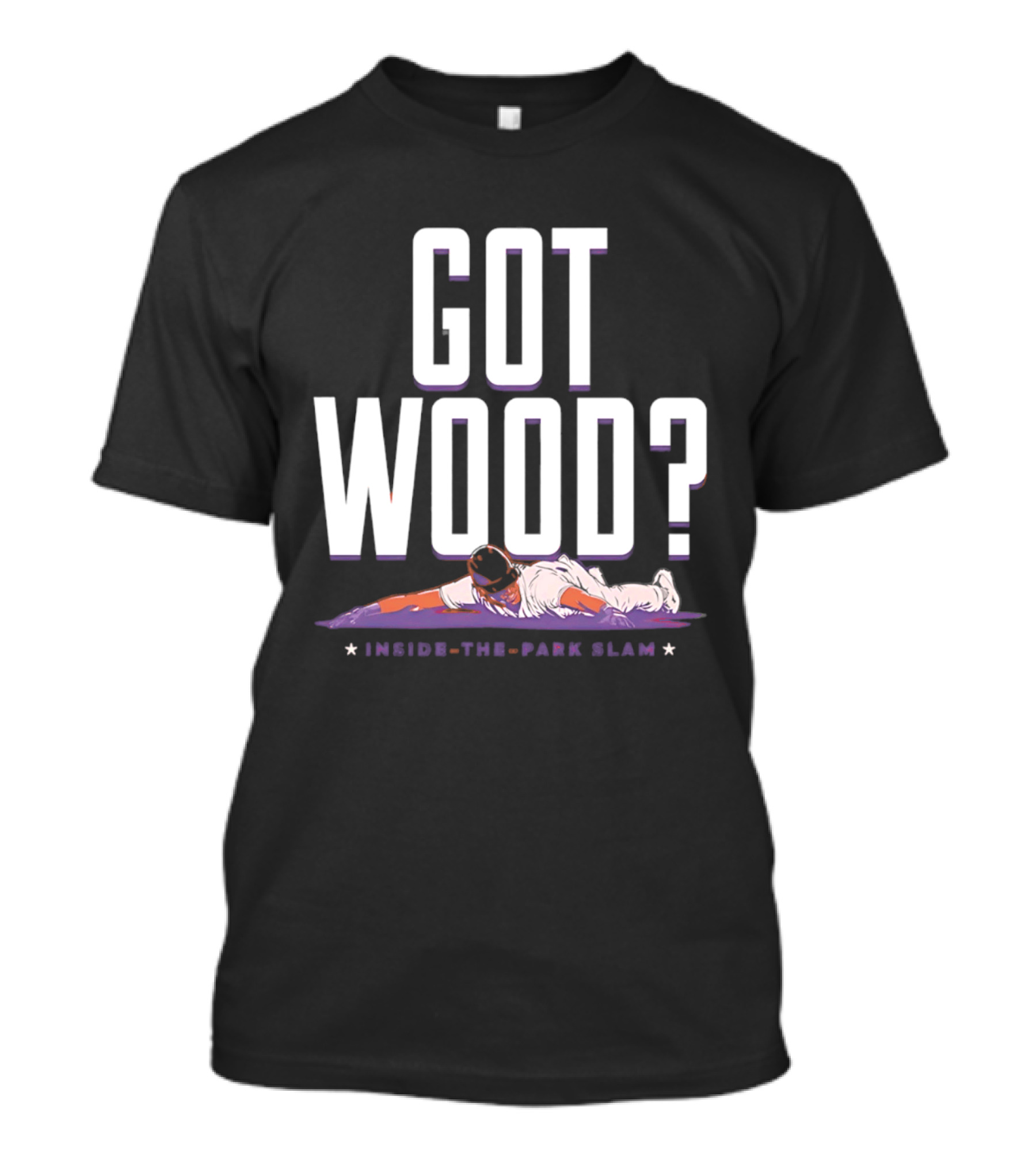 Washington Nationals Baseball Got Wood Inside The Park Slam T-Shirt