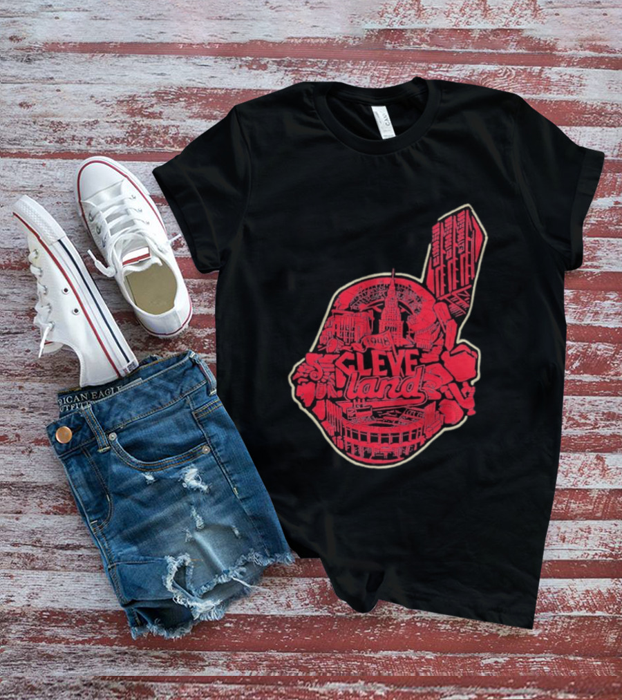 Cleveland Guardians 1948 Terminal Tower Progressive Field CLEVEland T-Shirt