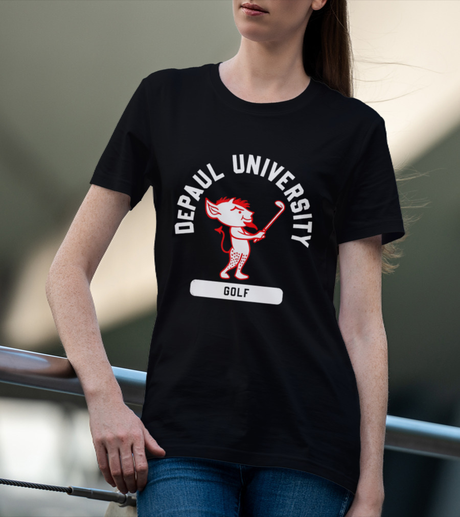 Depaul University Golf Demons Sports Team T-Shirt