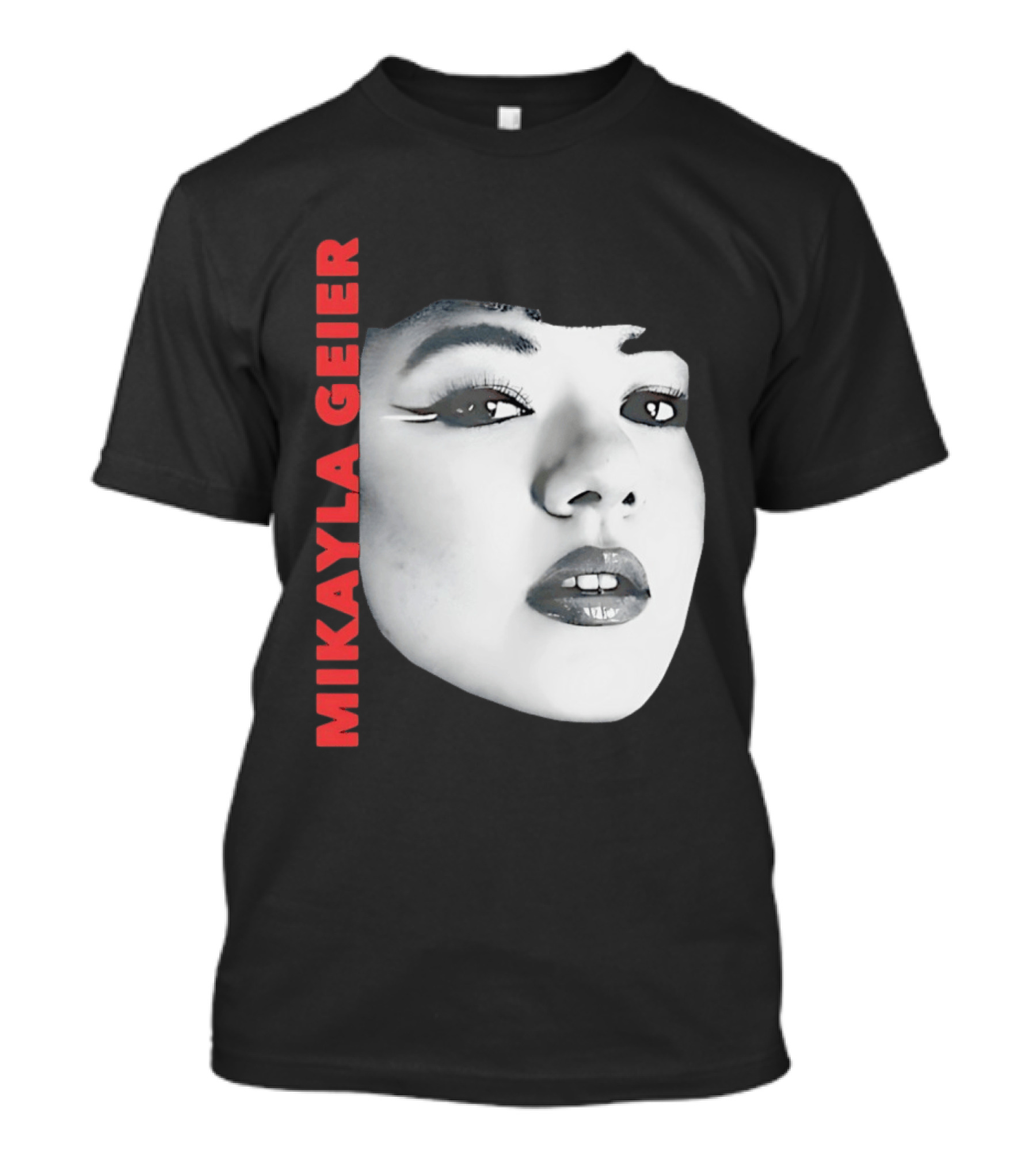 Mikayla Geier UK Tour Bold Monochrome T-Shirt