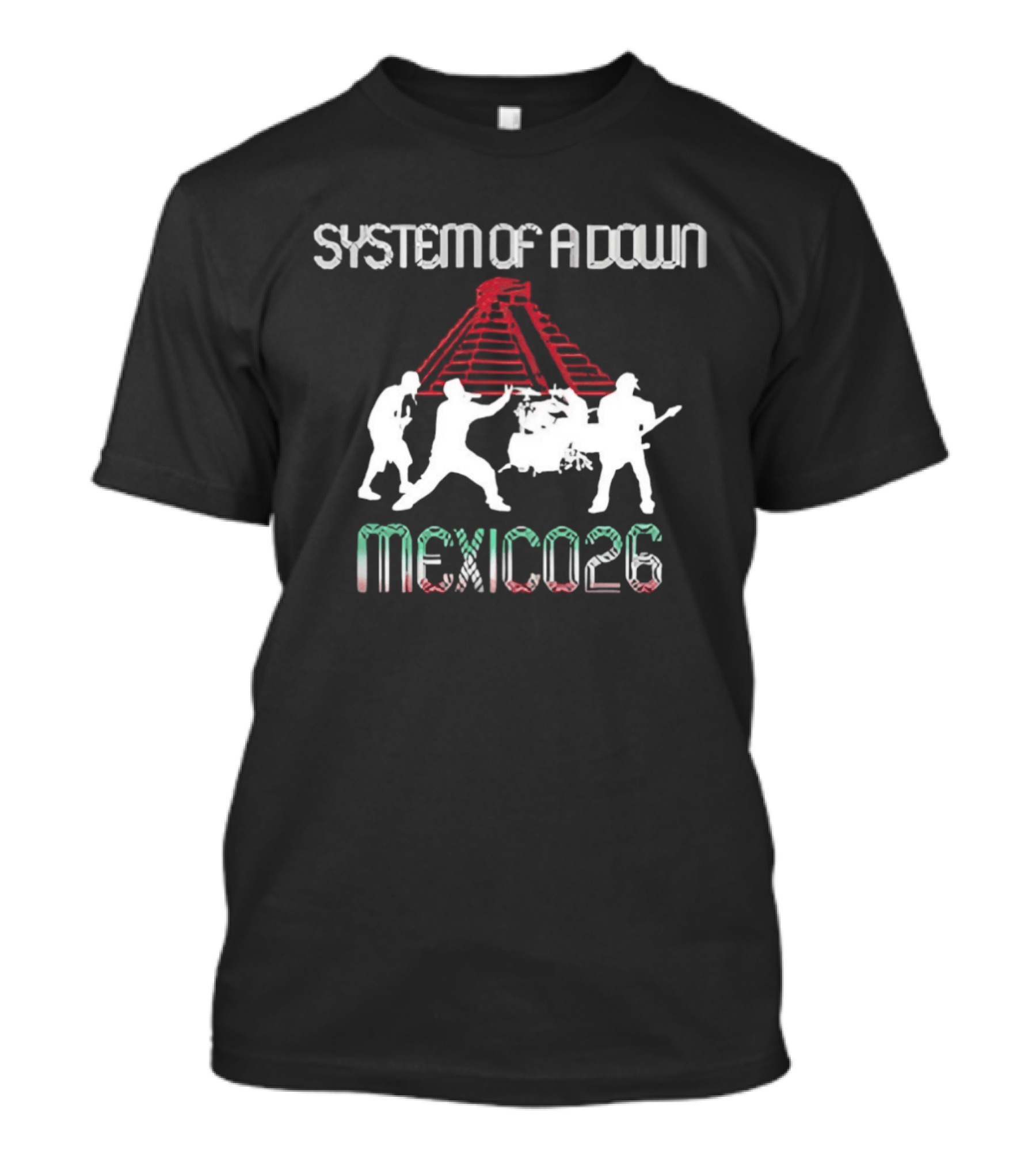 System Of A Down Mexico 2026 CDMX Pop Up May 27 28 T-Shirt
