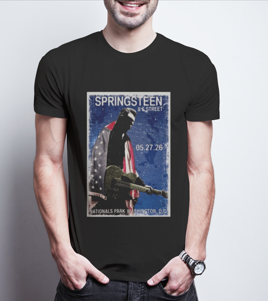 SPRINGSTEEN & E STREET Nationals Park Washington D.C. 05.27.26 T-Shirt