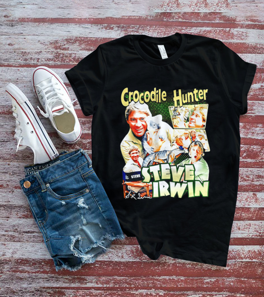 Crocodile Hunter Steve Irwin Wildlife Adventure T-Shirt