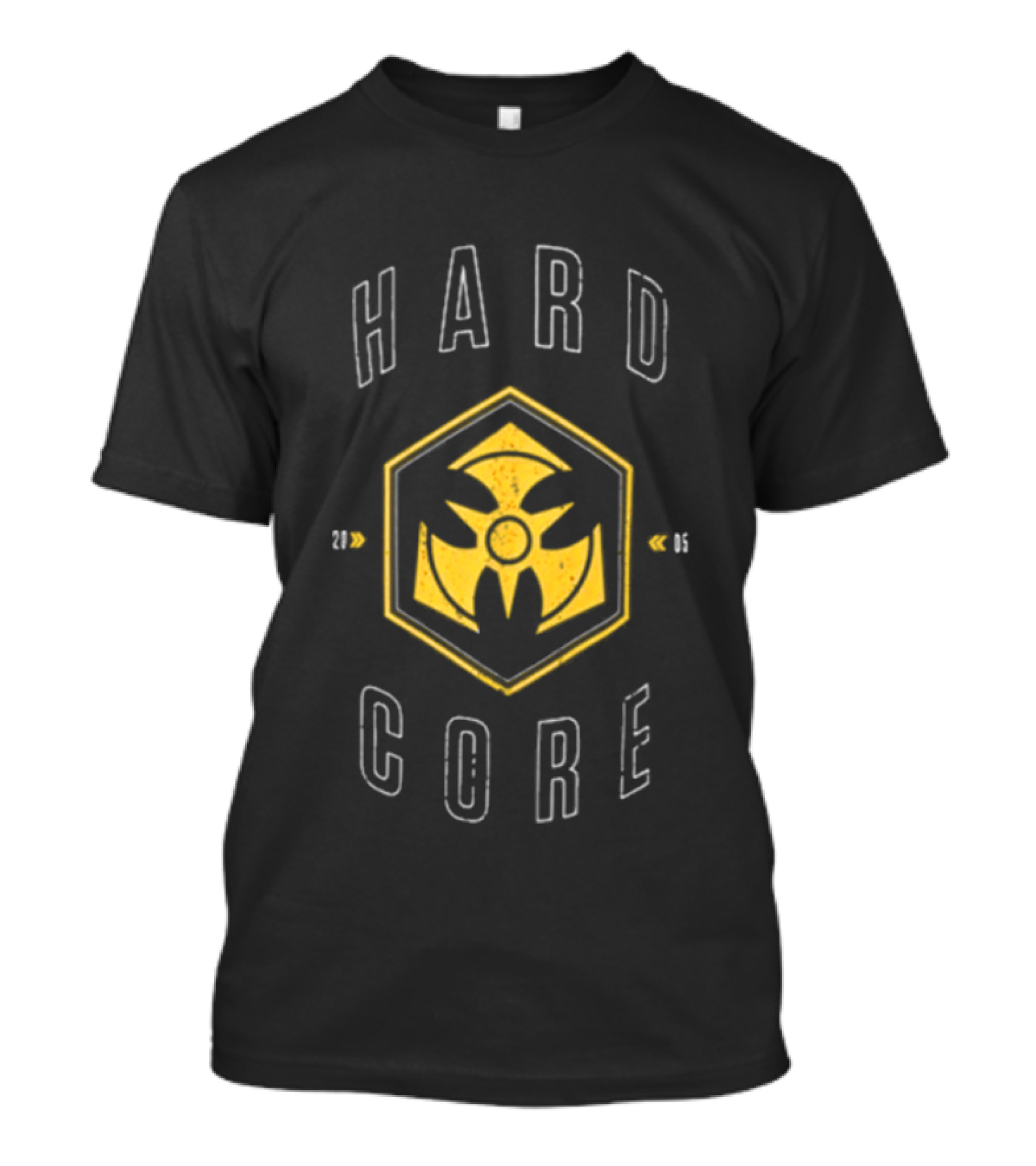 Dominator Festival 05 Hardcore Yellow Hexagon T-Shirt