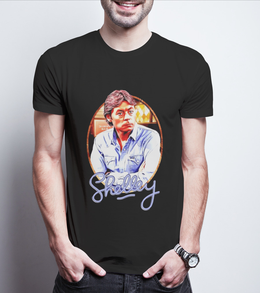 Hywel Bennett James Shelley British Sitcom T-Shirt