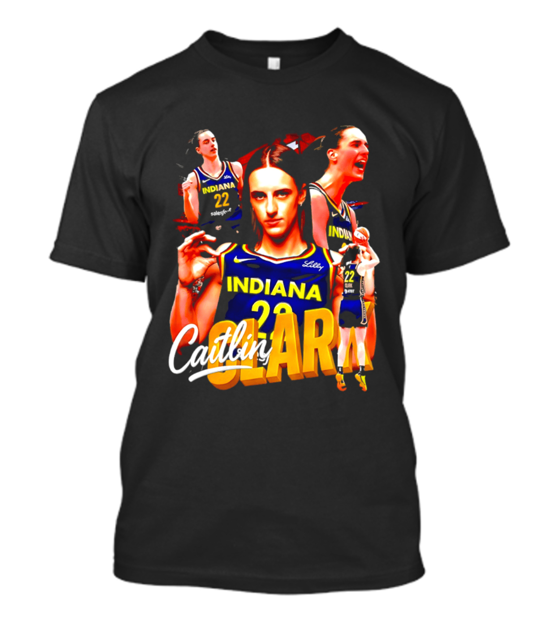 Indiana Fever Caitlin Clark 22 Jersey T-Shirt