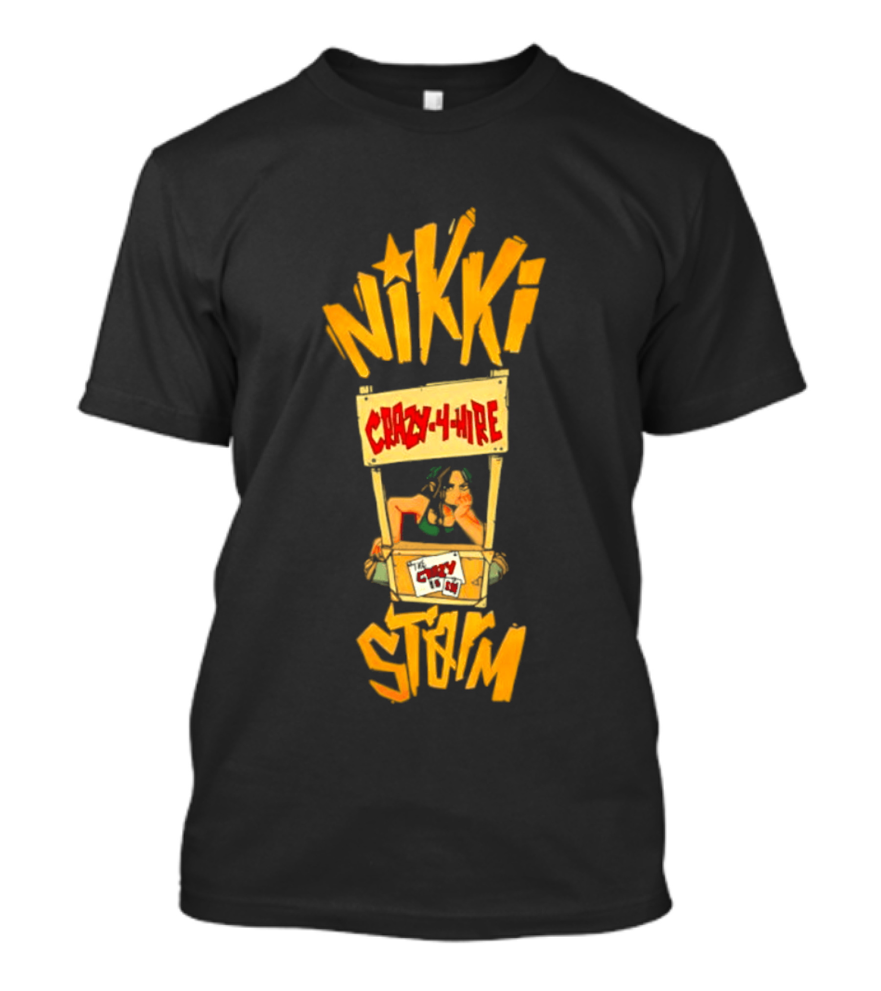 Nikki Crazy4Hire Storm T-Shirt