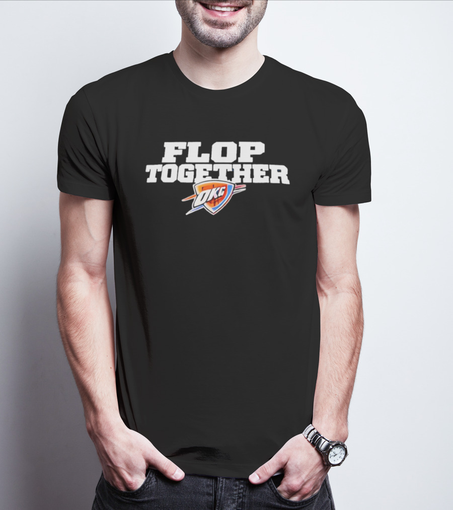 OKC Thunders Flop Together Game 7 Spurs T-Shirt