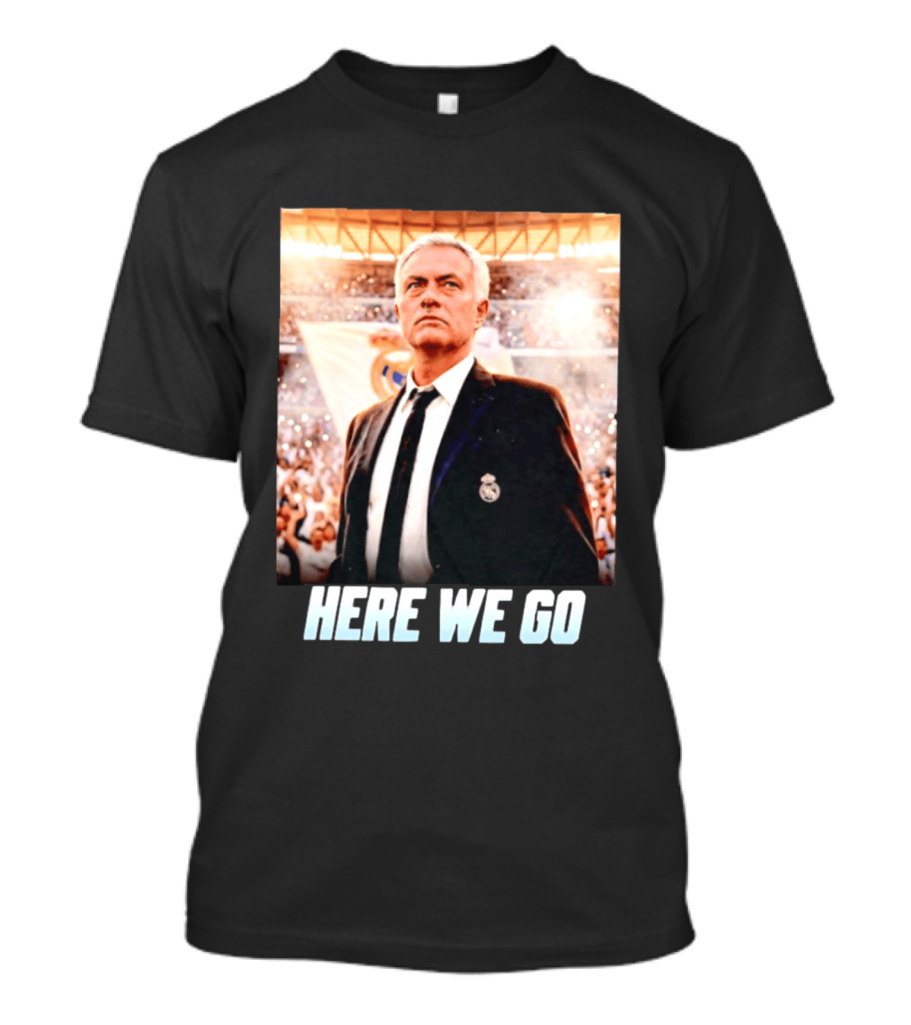 José Mourinho Return To Real Madrid Here We Go T-Shirt