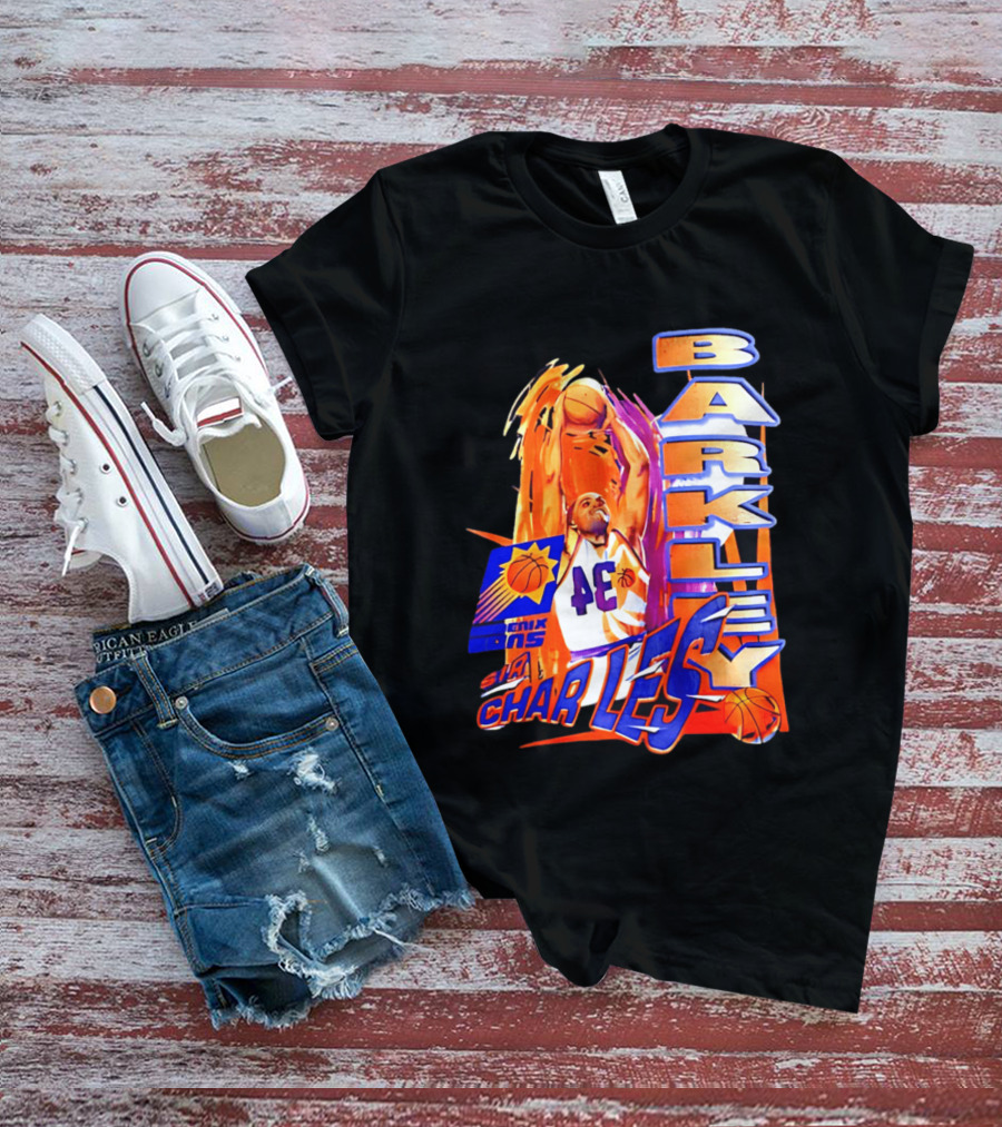 Phoenix Suns Barkley 34 Sir Charles NBA Legends T-Shirt