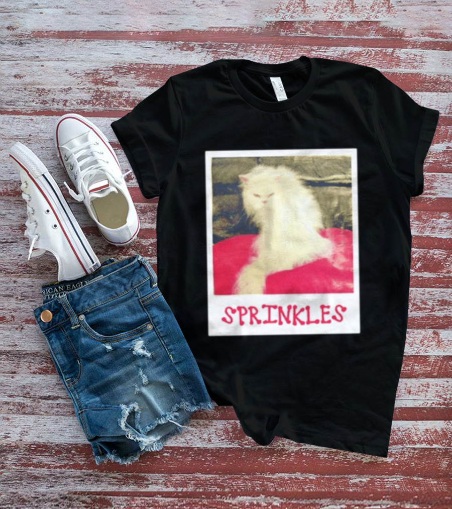 Sprinkles Polaroid Cat T-Shirt