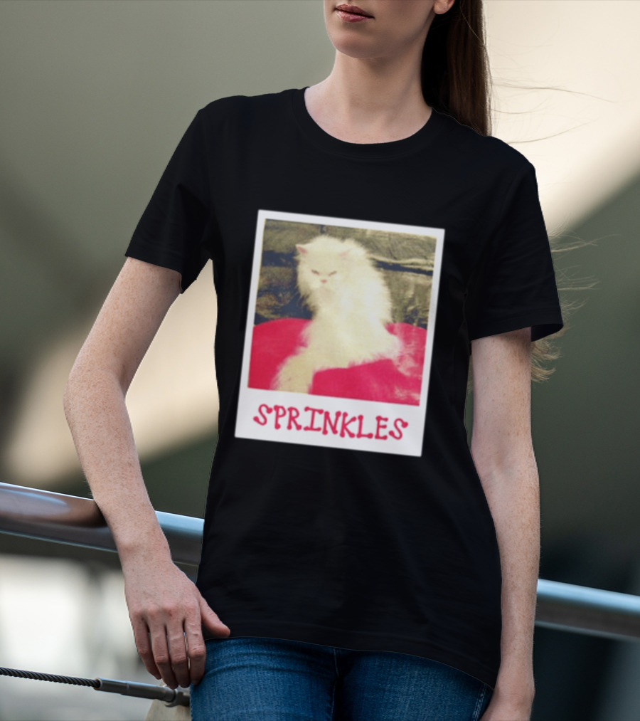 Sprinkles Polaroid Cat T-Shirt