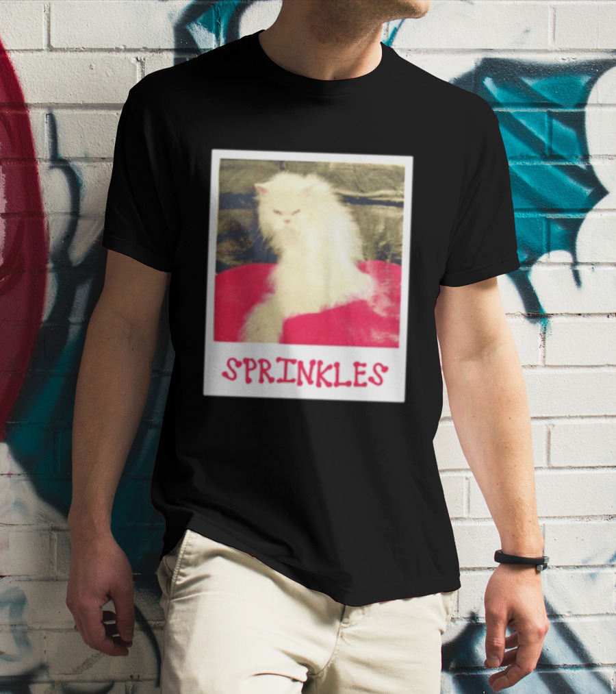 Sprinkles Polaroid Cat T-Shirt