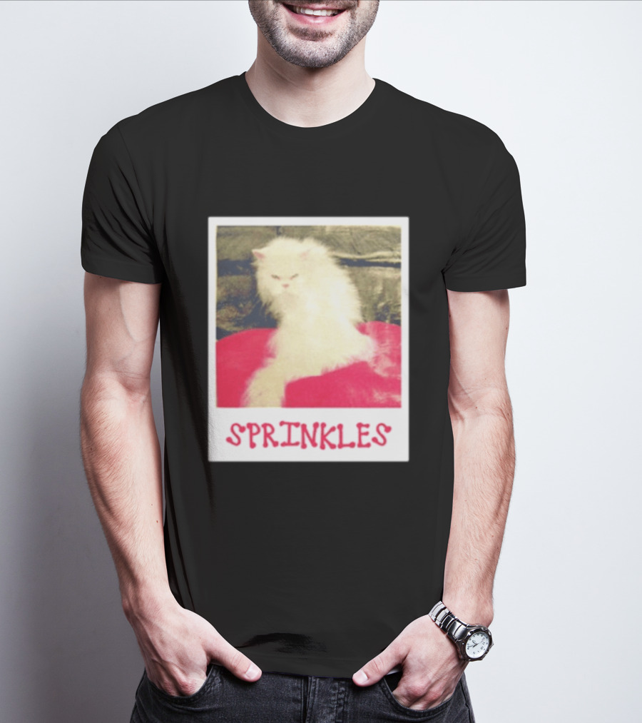 Sprinkles Polaroid Cat T-Shirt