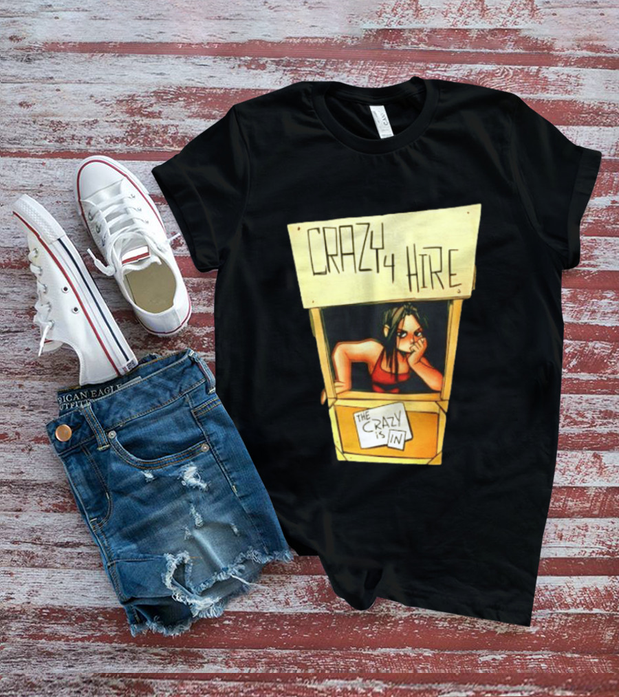 Nemi Montoya Crazy 4 Hire Comic Strip The Crazy Is T-Shirt