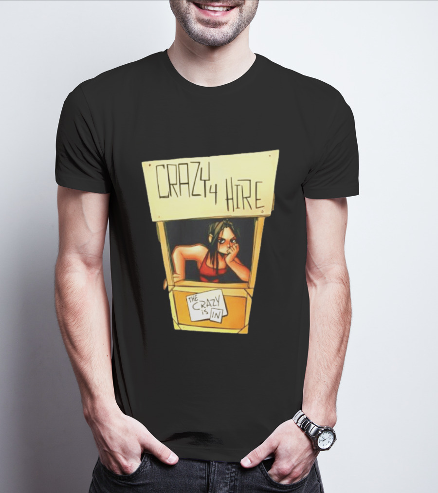Nemi Montoya Crazy 4 Hire Comic Strip The Crazy Is T-Shirt
