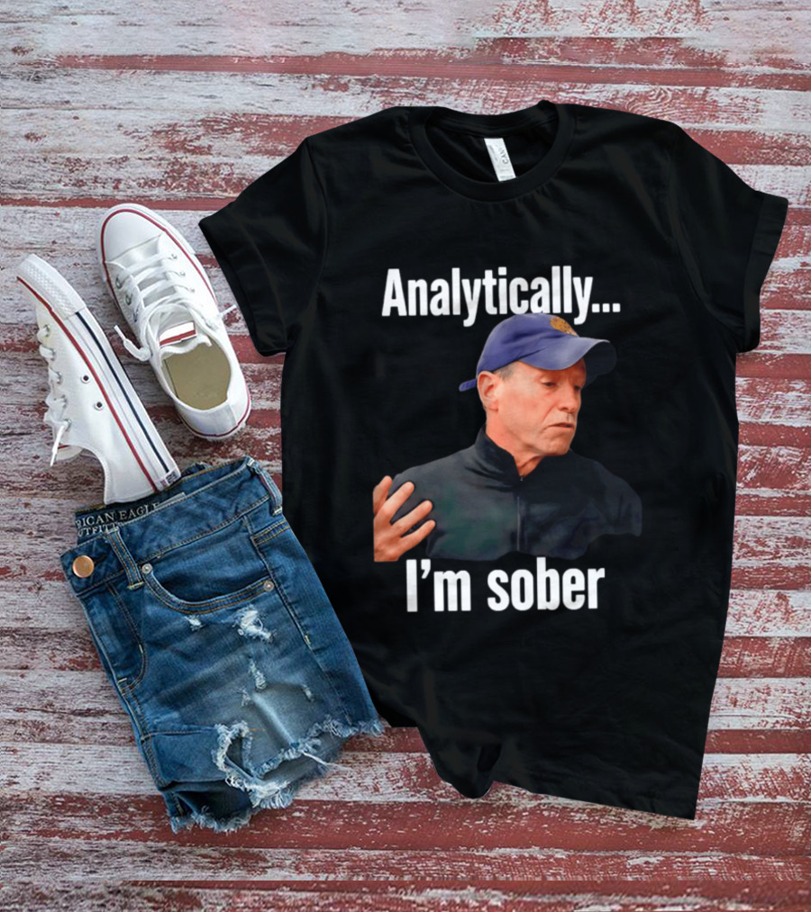 New York Knicks Analytically I'm Sober T-Shirt