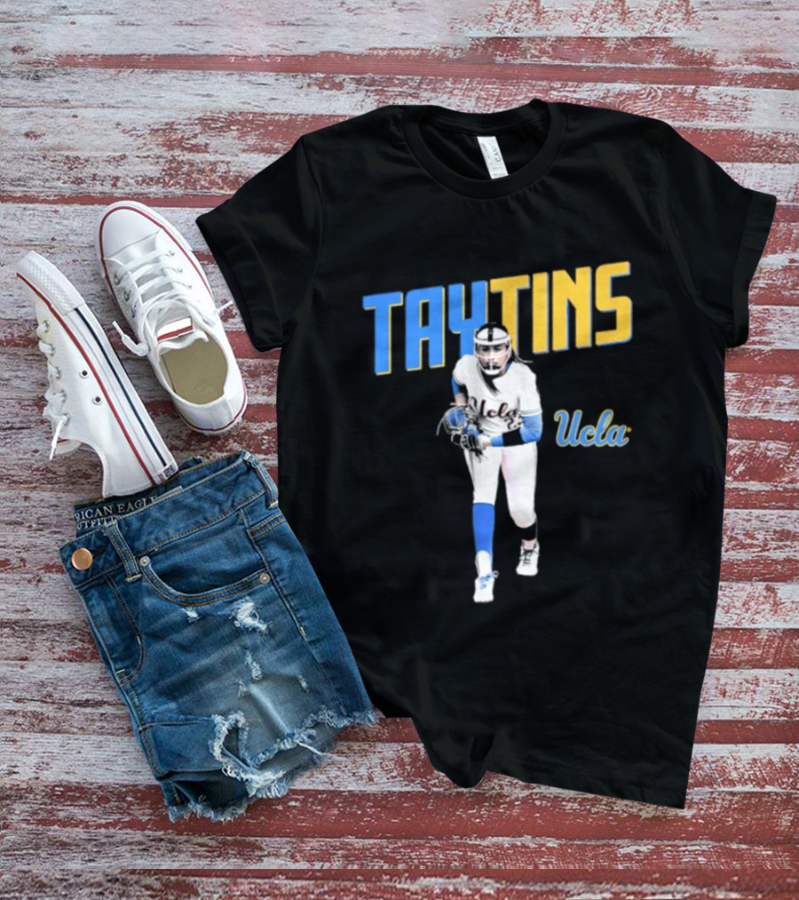 Taytins UCLA Bruins Softball Player T-Shirt