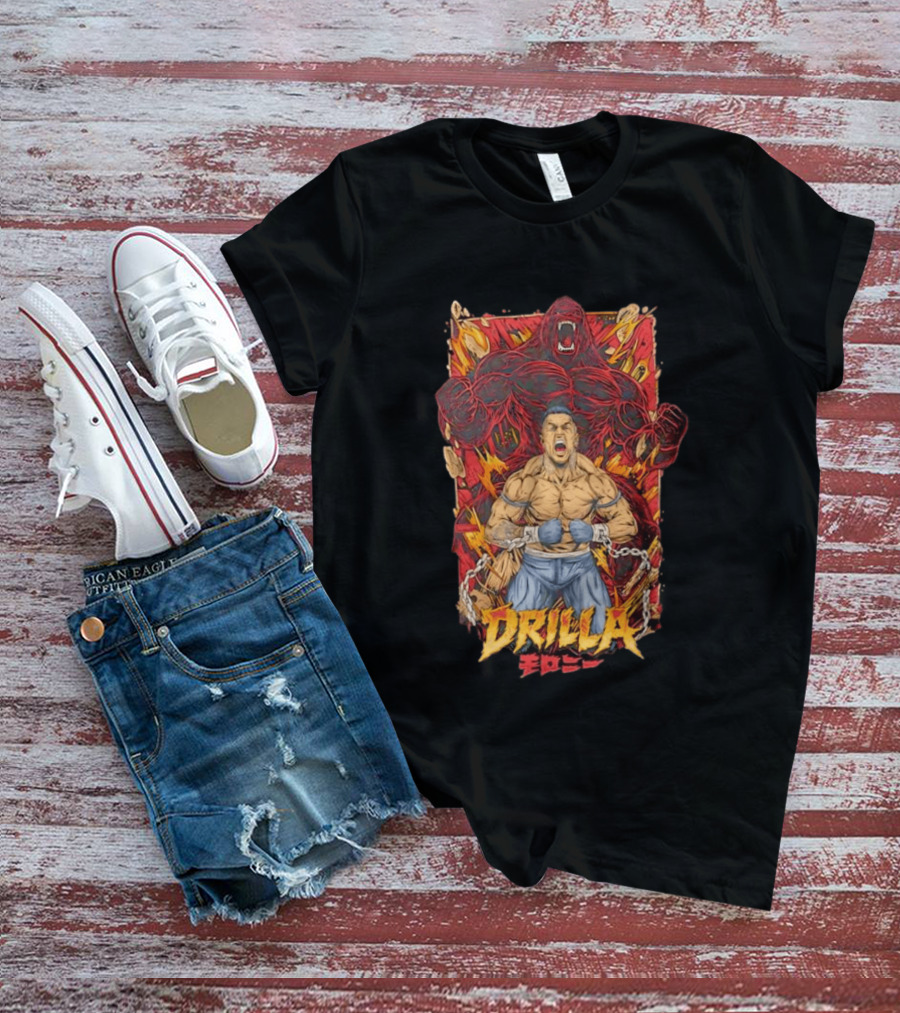 Drilla Gorilla Anthony Taylor Boxing MMA Warrior Explosion T-Shirt