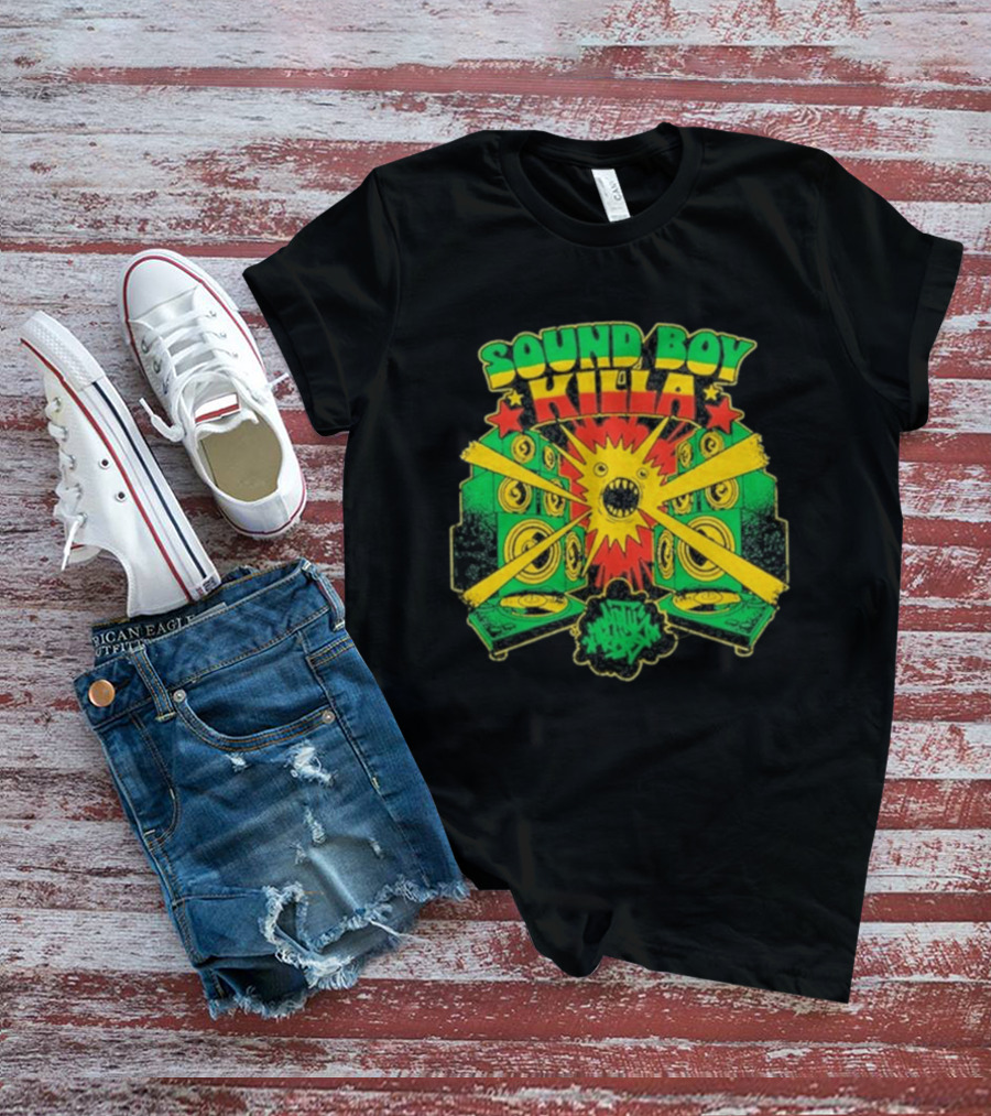 Dirty Heads Sound Boy Killa Vintage Reggae Speaker Blast T-Shirt