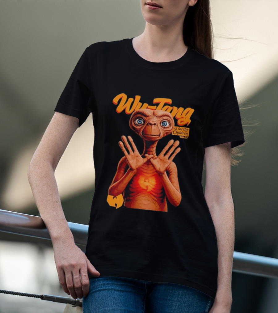 Wu Tang Is For The Children E.T. 1992 SIMPSON T-Shirt
