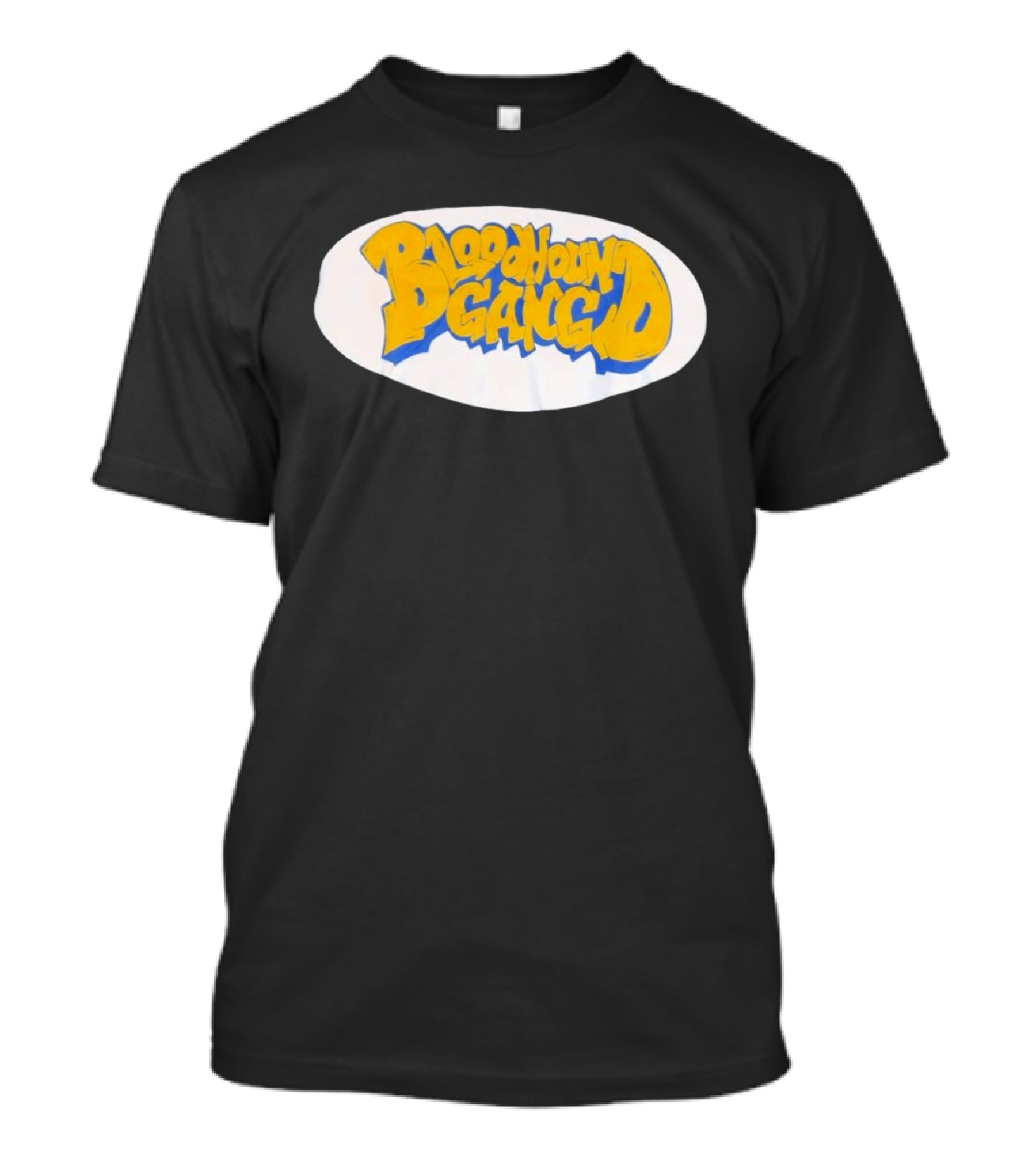 Bloodhound Gang Bold Yellow And Blue T-Shirt