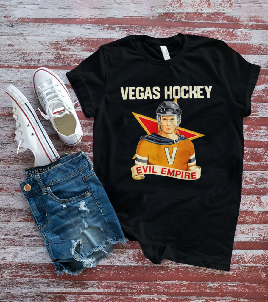 Vegas Hockey Ivan Drago Evil Empire T-Shirt