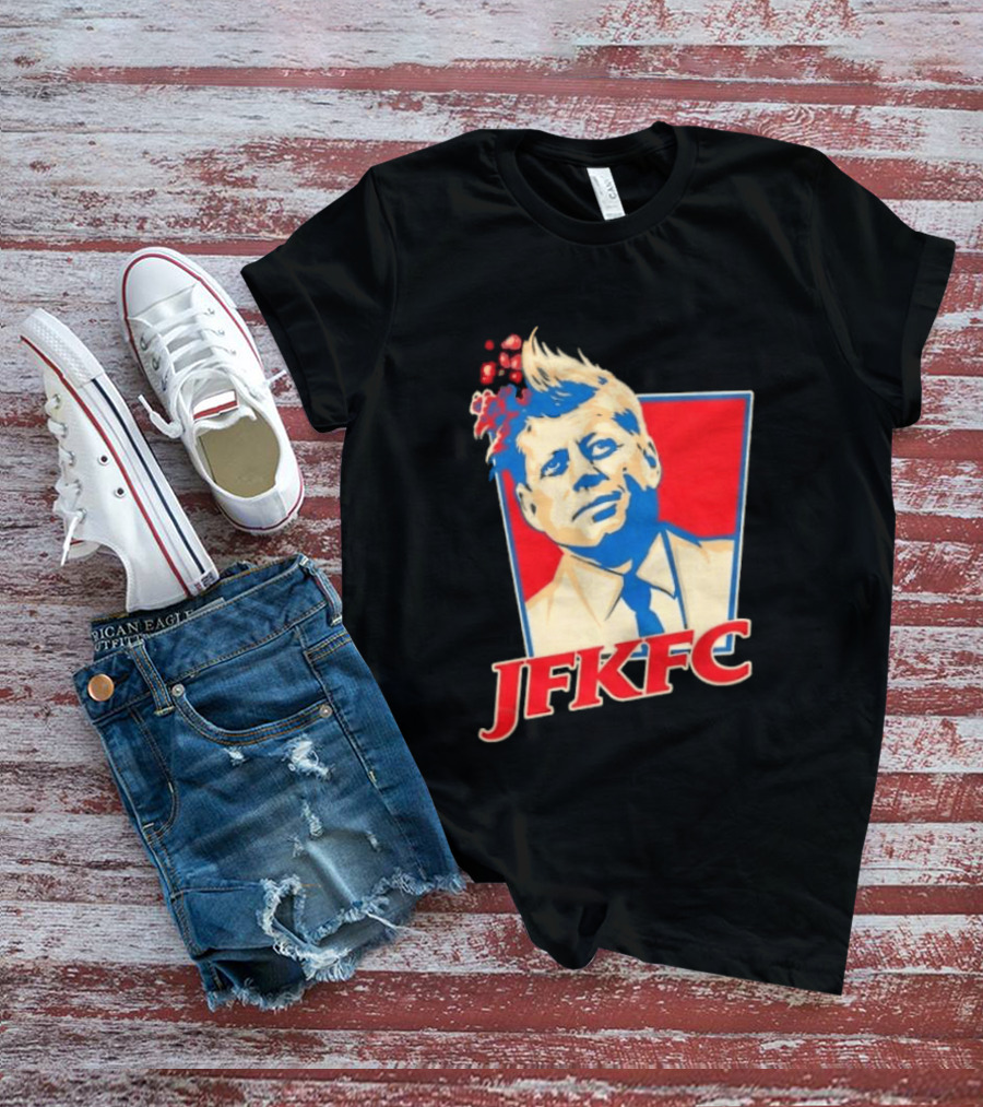JFKFC John F. Kennedy KFC Mashup T-Shirt