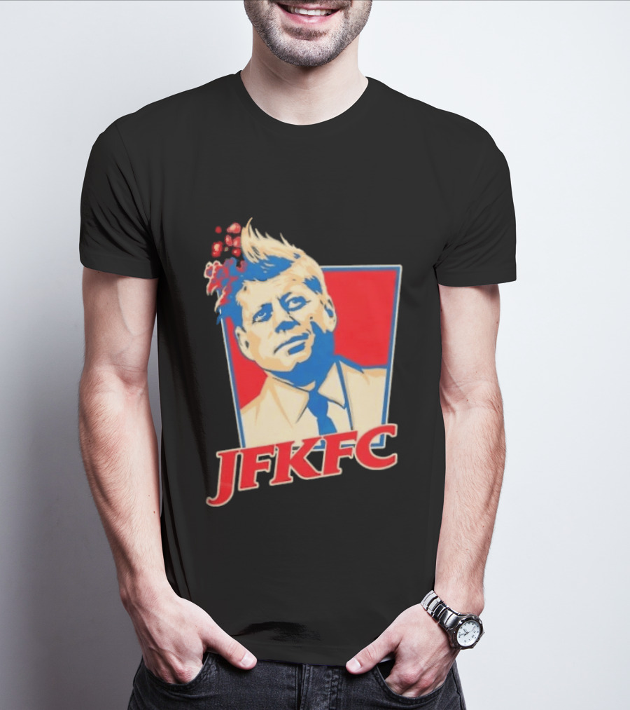 JFKFC John F. Kennedy KFC Mashup T-Shirt