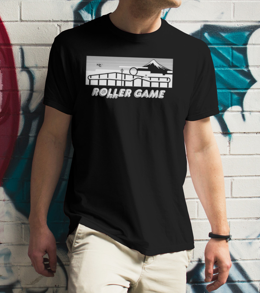 Roller Game Roller Skating Roller Mountain Helicopter Adventure T-Shirt