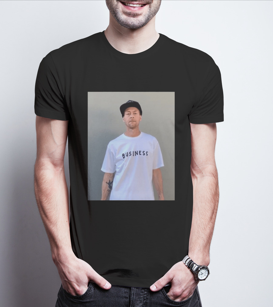 Business Marc Johnson Street Skateboarder Icon 49 T-Shirt