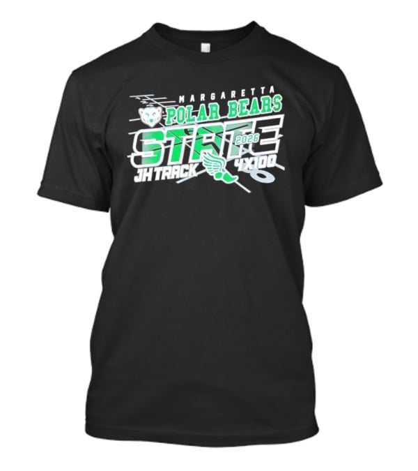 Margaretta Polar Bears 2026 State Track JH Winged Foot T-Shirt