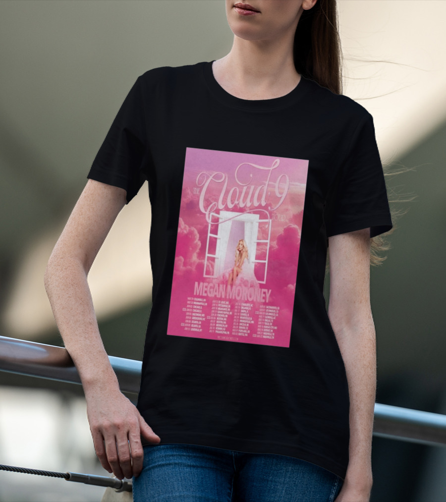 The Cloud 9 Tour Megan Moroney Chicago June 02 2026 T-Shirt