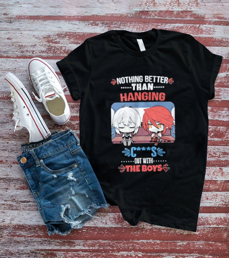 Stelle And Himeko Nothing Better Than Hanging Out With The Boys T-Shirt