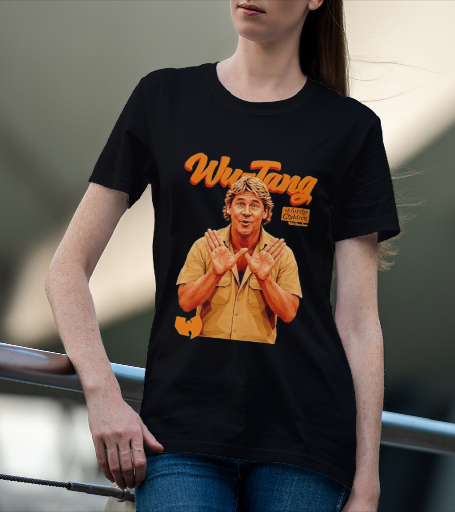 Wu Tang Is For The Children Steve Irwin T-Shirt