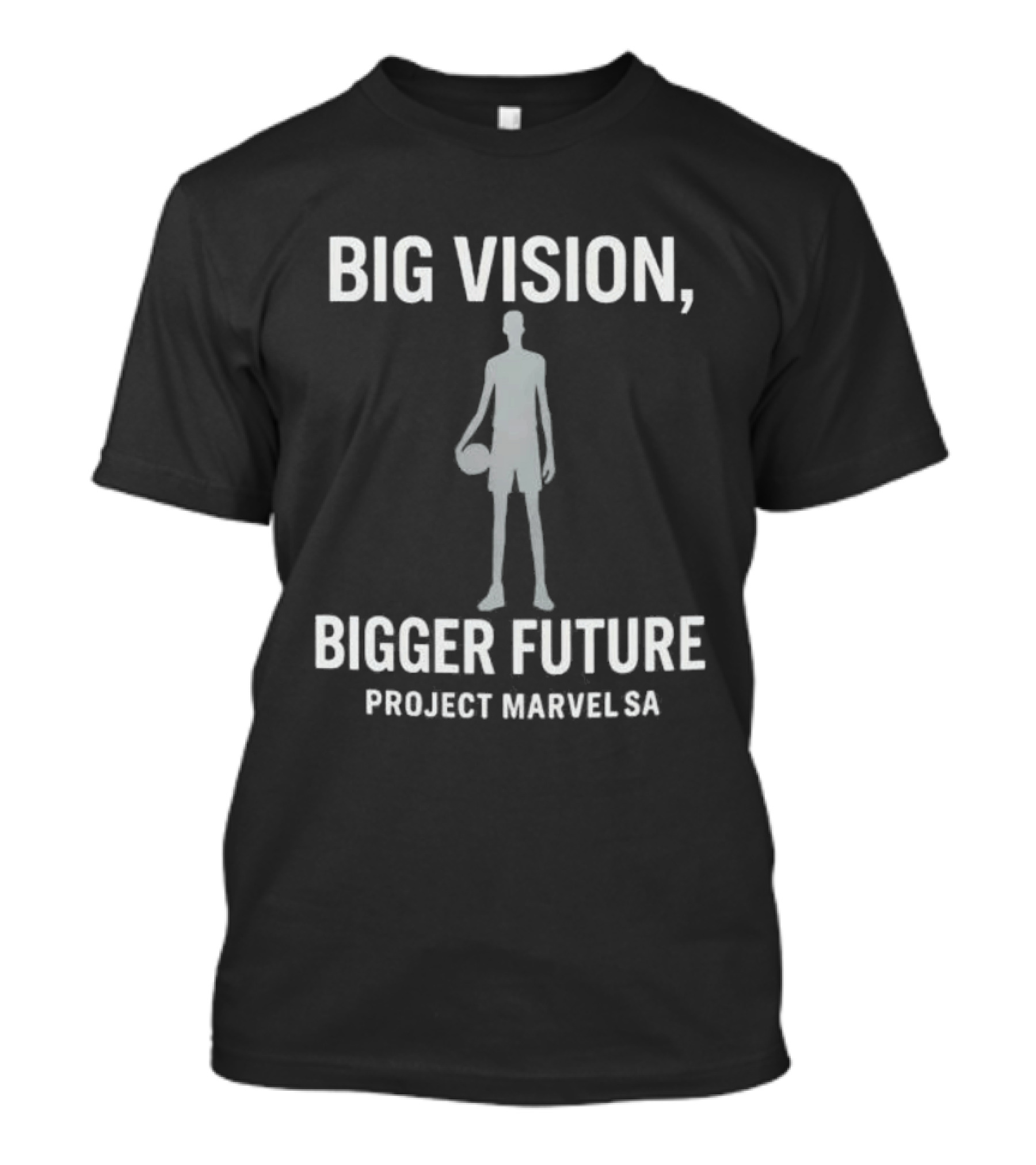 Victor Wembanyama Big Vision Bigger Future Project Marvel SA T-Shirt