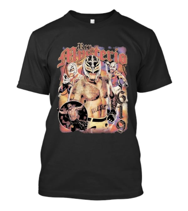 Rey Mysterio 619 Wrestling Superstar Collection T-Shirt