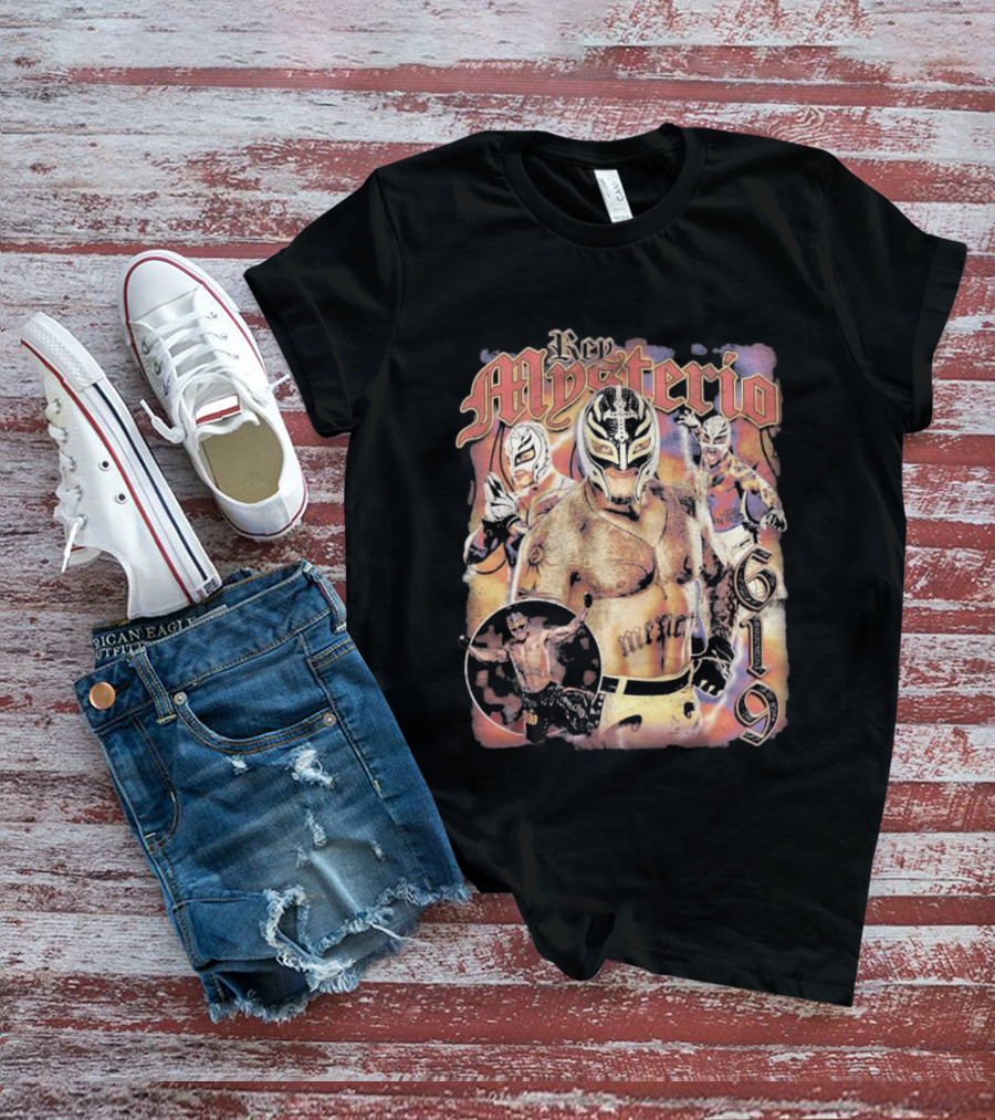 Rey Mysterio 619 Wrestling Superstar Collection T-Shirt