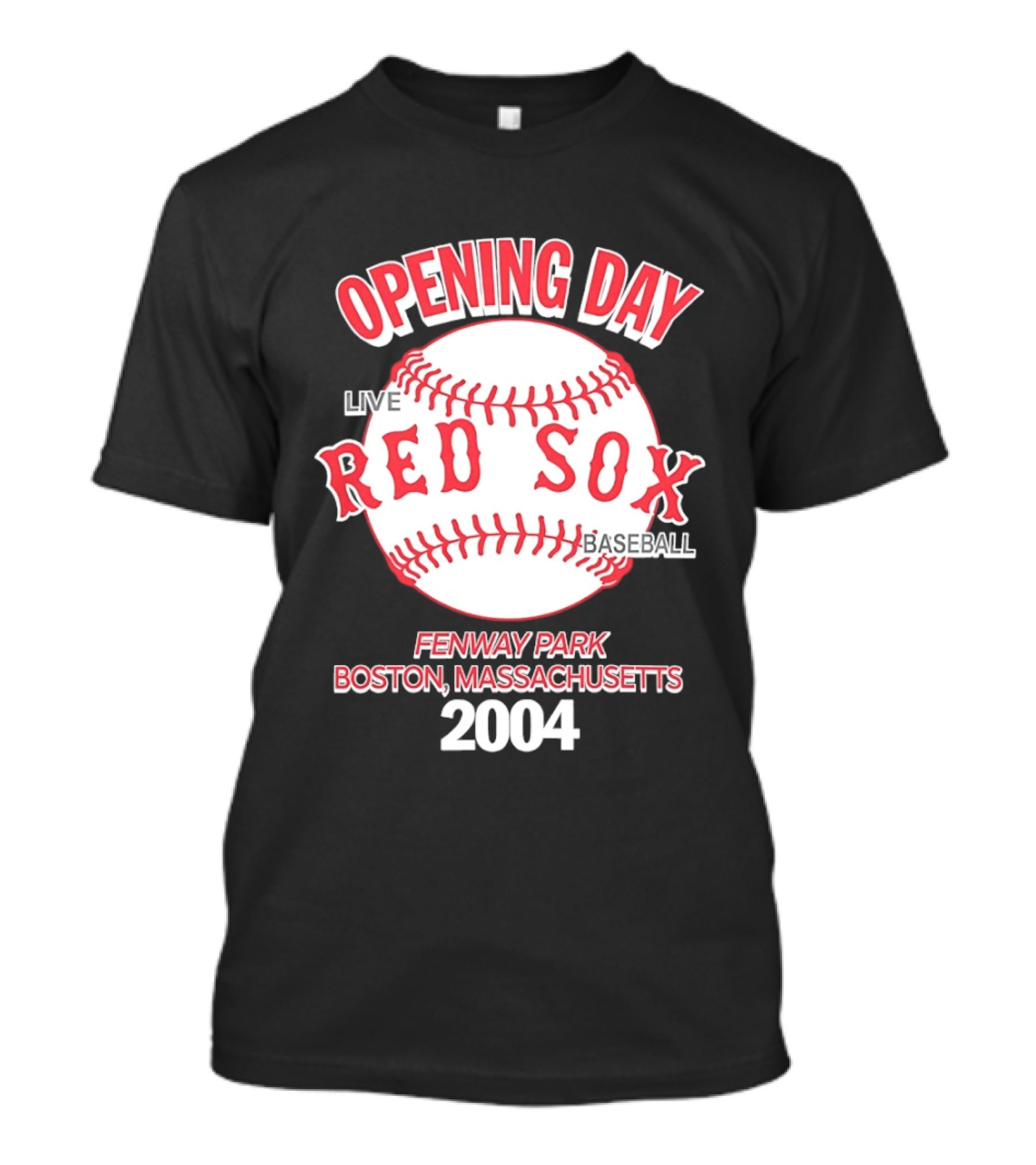 Opening Day Red Sox Fenway Park Boston Massachusetts 2004 T-Shirt