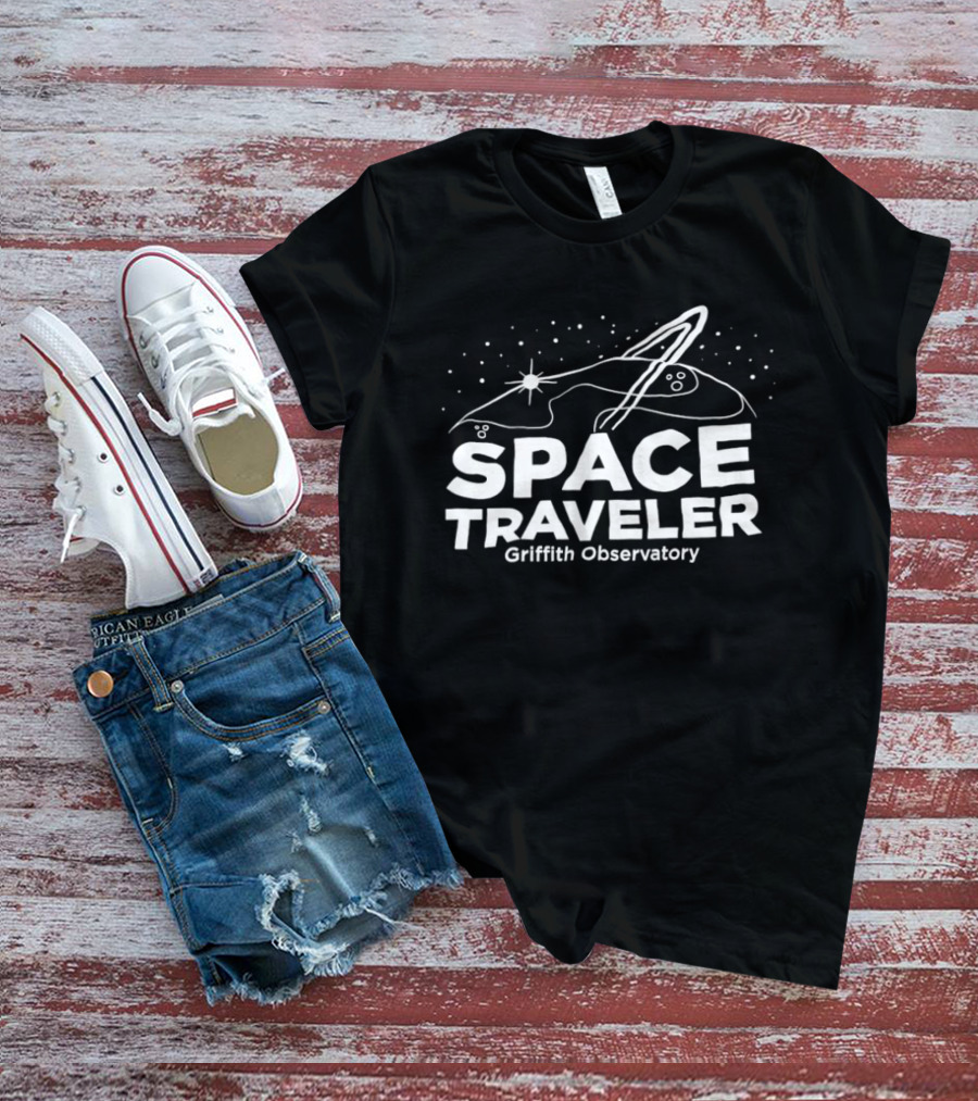 Griffith Observatory Space Traveler Cosmic Adventure T-Shirt