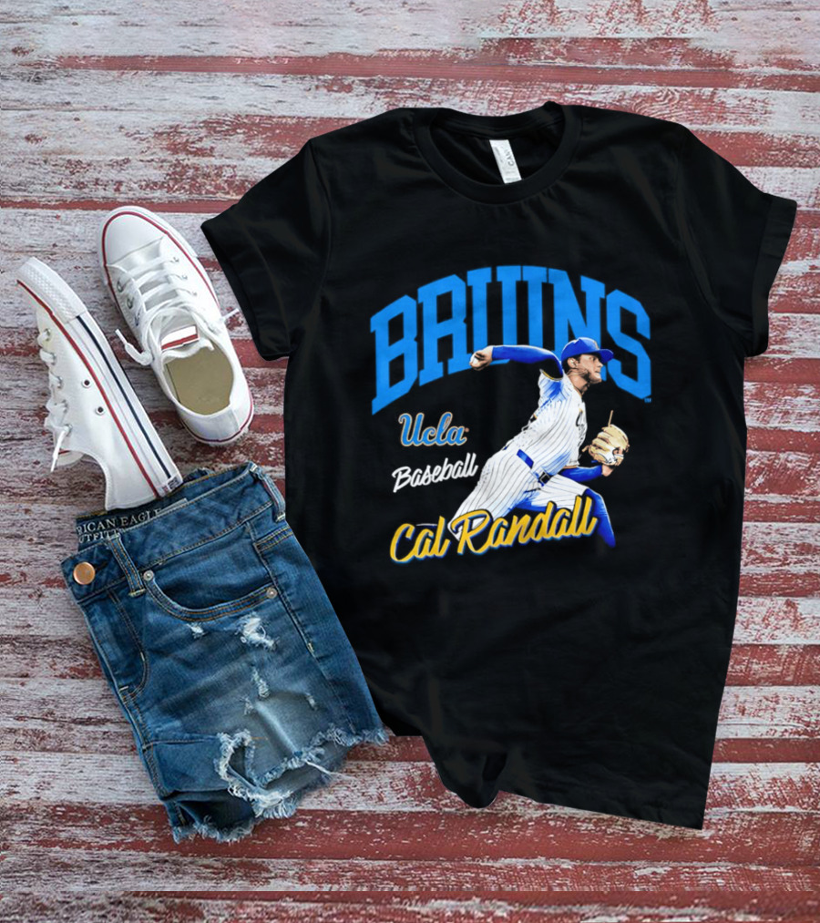 UCLA Bruins Cal Randall Baseball NCAA Pac 12 T-Shirt