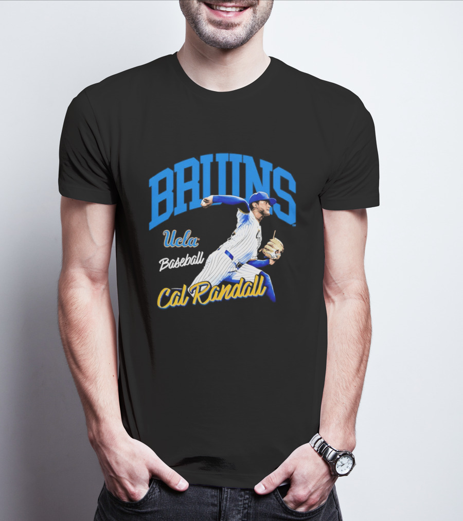 UCLA Bruins Cal Randall Baseball NCAA Pac 12 T-Shirt