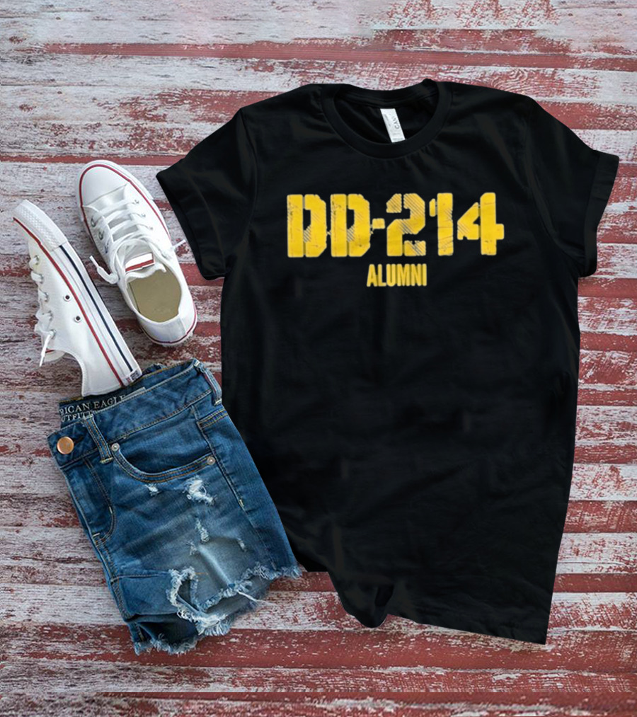 DD 214 Alumni US Military Veterans T-Shirt