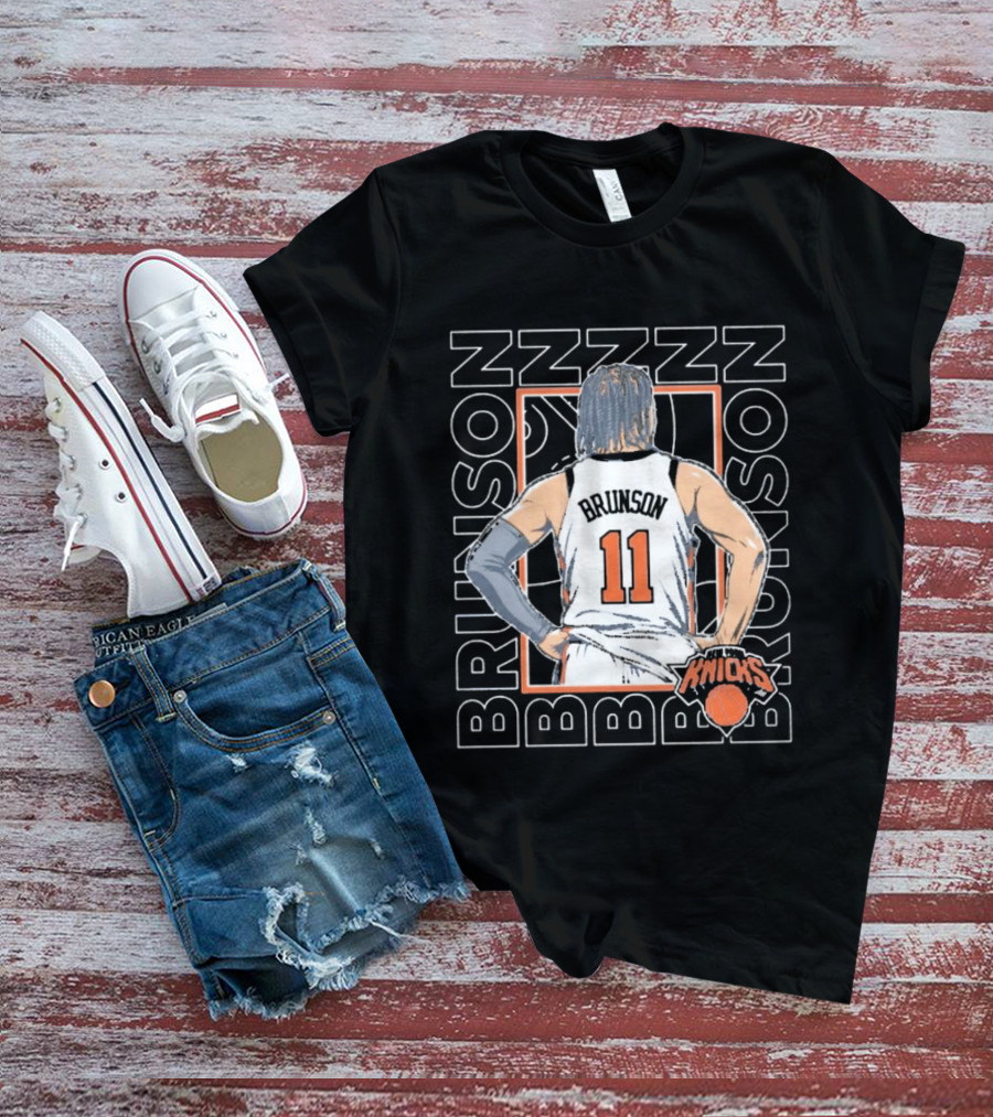 BRUNSON 11 New York Knicks Jalen Brunson ZZZZ T-Shirt